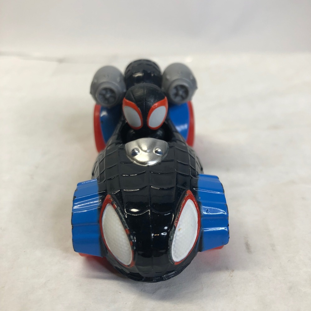 2 Marvel Spidey & His Amazing Friends Amazing Metals Die Cast Cars Miles Morales - Picture 11 of 16